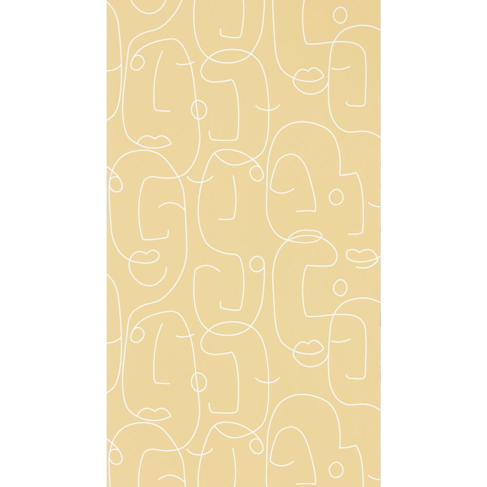 Epsilon Face Wallpaper 112007 by Scion in Honey Yellow